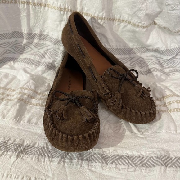 Lucky Brand Shoes - Lucky Brand Women’s Brown Leather Moccasins Shoes Size 9M